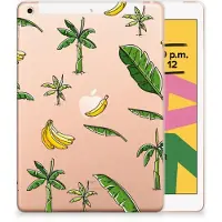 B2Ctelecom Apple iPad 10.2 | iPad 10.2 (2020) | 10.2 (2021) Siliconen Hoesje Banana Tree