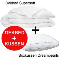 Klaas Vaak Dekbed Supersoft - 240x200 cm + Box Hoofdkussen