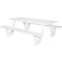 Voordeeldrogisterij Picknickset Breeze Wit - 220 x 184 cm