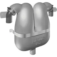 VETUS Lgs 50 Exhaust Gases Separator Grijs 75 mm