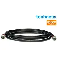 Technetix RLA++10 4G/LTE proof F (m) - F (m) coaxkabel - 1,5 meter