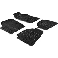 GledRing Rubbermatten Volkswagen Fox vanaf 2005 (T profiel 4-delig) voor o.a. VOLKSWAGEN