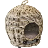 Happy-House Rieten Villa Rond 50x50x53 cm Naturel One Size