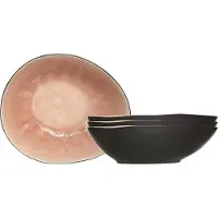Cosy & Trendy Schaal Laguna Old Rose 20 x 16,5 cm (Set van 6)