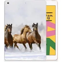 B2Ctelecom Apple iPad 10.2 | iPad 10.2 (2020) | 10.2 (2021) Back Case Paarden