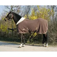 Harry's Horse Teddyfleece Deken 1/2 hals - Navy