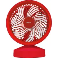 Trust - Ventu | USB Ventilator | 42 dB | Antislipvoet | Veiligheidsrooster | Rood