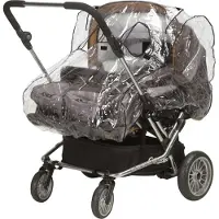 Playshoes regenhoes voor tweewielers universeel/transparant
