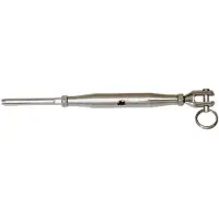 Talamex Rigging Screw Fork Terminal Grijs 5 mm