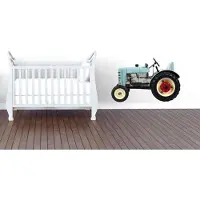 VAN IKKE Muursticker tractor