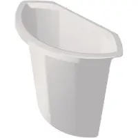 Helit Inzetstuk voor prullenbak 6 l Lichtgrijs Kunststof 31,7 x 15 x 29,5 cm 5 Stuks