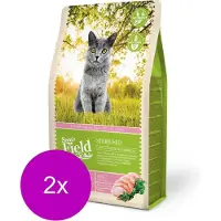 Sam'S Field Cat Sterilised - Kattenvoer - 2 x 2.5 kg