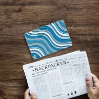 B2Ctelecom Apple iPad Mini 4 | Mini 5 (2019) Hippe Hoes Waves Blue