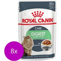 Royal Canin Digest Sensitive - In Gravy - Kattenvoer - 8 x 12x85 g