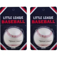 Playtime Honkbal bal - Baseball bal - Official league - Leder - 9" - 2 STUKS