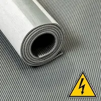 Ivol VDE loper / hoogspanningsloper / isolatiemat - 4,5 mm 50 Kv - Breedte 100 cm - Per strekkende meter