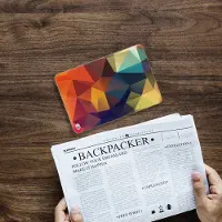 B2Ctelecom Apple iPad Mini 4 | Mini 5 (2019) Back Cover Polygon Color