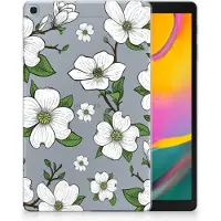 B2Ctelecom Samsung Galaxy Tab A 10.1 (2019) Siliconen Hoesje Dogwood Flowers