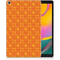 B2Ctelecom Samsung Galaxy Tab A 10.1 (2019) Hippe Hoes Batik Oranje