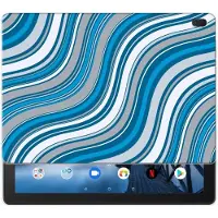 B2Ctelecom Lenovo Tab E10 Hippe Hoes Waves Blue