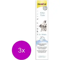 GimCat Kitten Pasta - Kattensnack - 3 x 50 g