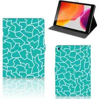B2Ctelecom iPad 10.2 2019 | iPad 10.2 2020 | 10.2 2021 Hoes Cracks Blue