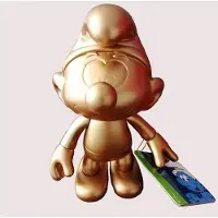 Puppy bronskleurige beweegbare smurf (20 cm).