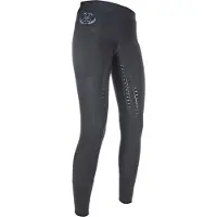 HKM - Rijlegging -Mesh - Silicoon Zitvlak - Zwart - 40/42
