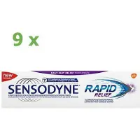 Sensodyne - Tandpasta - Rapid Relief - 75ml x 9