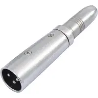 Omnitronic Adapter met XLR-stekker naar tulpstekker (mono)