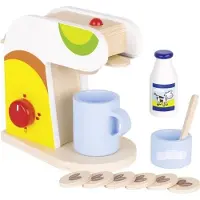 Goki Houten Koffiezetmachine Set 11-delig