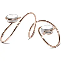 Black & Blum Black&Blum - Loop Kaarsenkandelaar - Koper