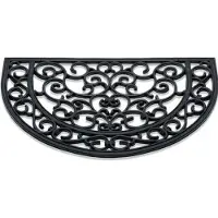 Ivol Rubbermat / Sun Half rond 368 ant 302 / 40 cm x 60 cm /