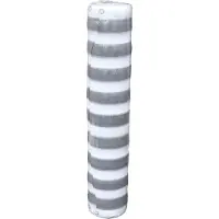 Tuinrijk Balkondoek grijs/wit 25mx90cm