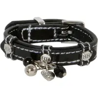 Happy house Happy-House Halsband Fashion - XS - 25-33 cm - Zwart