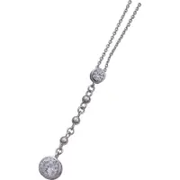 Orphelia Dames 925 Sterling Zilveren Keten met Hanger - Zilver ZH-4486