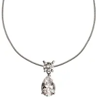 Diamonfire Collier + Hanger zilver 803.0148.45