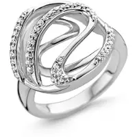 Orphelia Silver 925 Zr-3821;50 Ring Triangle Zirconium