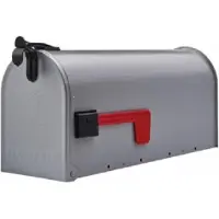 Gibraltar Amerikaanse brievenbus / US Mailbox Grayson , grijs