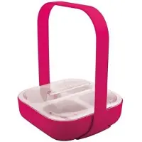 Zak!Designs Olie&Azijn organiser met handgreep - 20 x 20 x 27 cm - roze