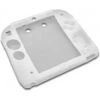VHBW Siliconen beschermcover voor Nintendo 2DS / wit