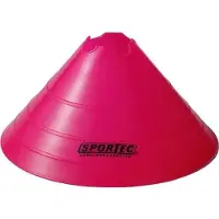 Sportec Afbakenbollen Zacht Plastic Extra Groot Roze