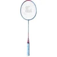 Burton badmintonracket Kanikapot grijs/rood inclusief hoes