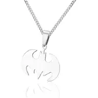 Montebello Montebello, edelstalen filmfiguur met ketting, Batman