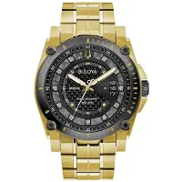 Bulova Precisionist Heren Gouden Horloge 98D156