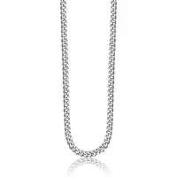 Montebello Ketting Gourmet - Unisex - 925 Zilver - 1 mm - 50 cm