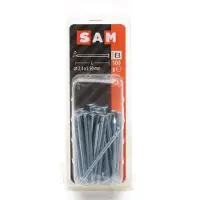 Sam Nagel platte kop 2,4x50mm ca. 100 gram 815100 E3