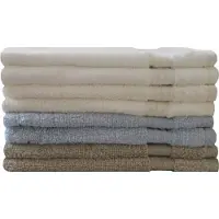 ISleep Terry Gastendoek - 30x50 cm - Ivoor - 6 stuks