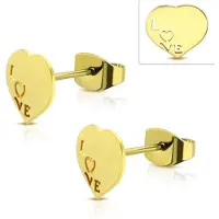 Montebello Oorbellen Ayda - Dames - 316L Staal PVC - Hart - 15 x 13 mm