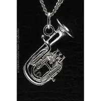 MOOYE ® - Collectie Zilveren Bariton ketting hanger